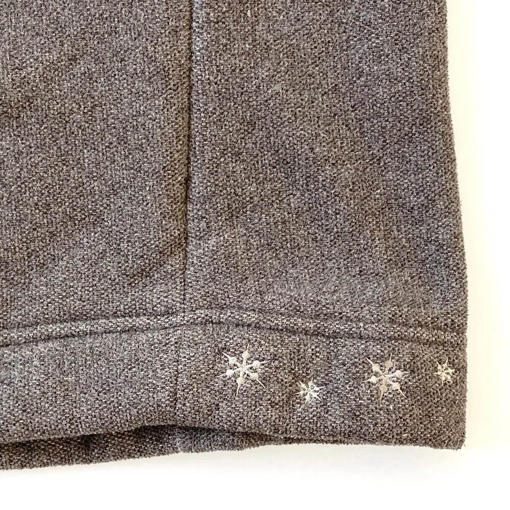 Irideon Brown Fleece Riding Vest Large USA Made